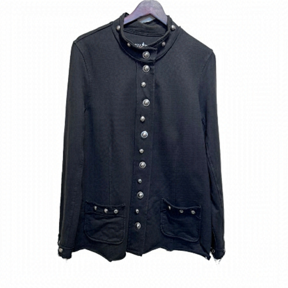 Neon Buddha Black Fleece Jacket Size Large